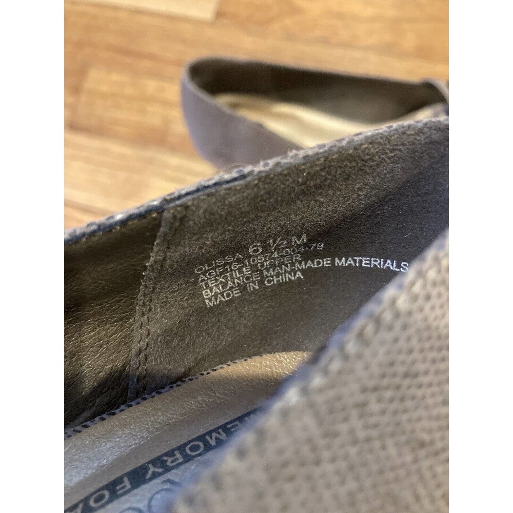 Kim Rogers Olissa Women's Faux Snakeskin Pumps Low Heel 6.5 M - Picture 6 of 7